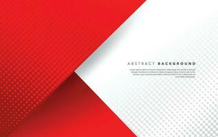 red white modern abstract background design vector