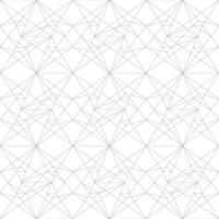 Abstract geometric pattern with crossing thin straight lines. Stylish texture in gray color. Seamless linear pattern. vector