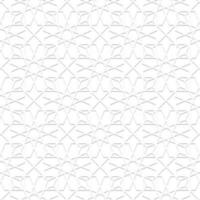 3d white arabic pattern. Seamless geometric pattern. Islamic pattern. ornament, persian motif, 3D. Ramadan Kareem white greeting card, banner. geometric ornate, shining vector illustration