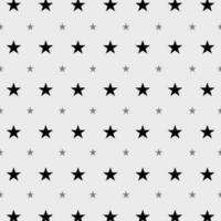 Seamless stars pattern background, texture for web, print, textile, wallpaper, gift wrapping paper and other vector