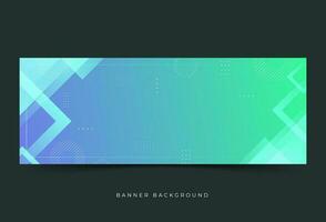 banner background abstract vector