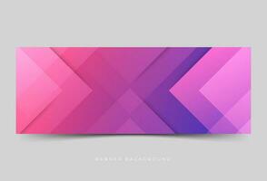 banner background abstract vector