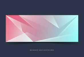 banner background abstract vector