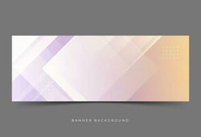 banner background abstract vector