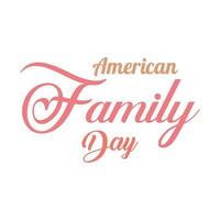the family day vector