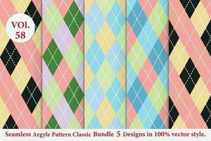 Argyle Pattern vector designs Traditional,Fabric texture background