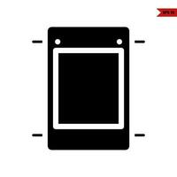 saklar glyph icon vector