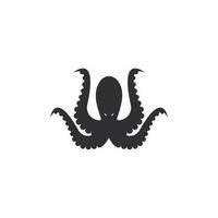 Octopus logo ilustration vector