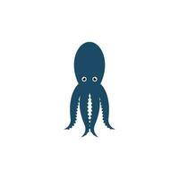 Octopus logo ilustration vector