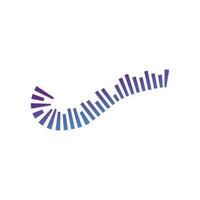 sound wave ilustration logo vector