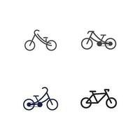 Bicycle. Bike icon vector