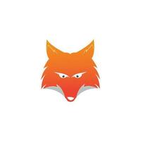 Creative circle fox logo vector