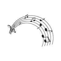 Music note Icon Vector