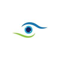 Eye care Logo vector