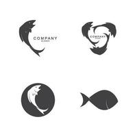 Fish Logo Template vector