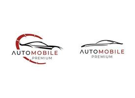 Cars garage, dealer, repair logo premium design concept vector