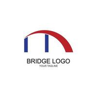 puente logo modelo vector