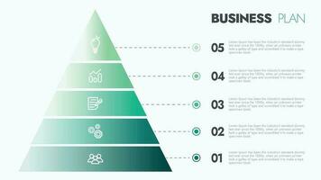 Business template for presentation. Infographic business data visualization. Process chart with elements of graph, diagram, steps, options, process. Vector and illustration concept for presentation.