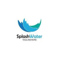 Water Splash logo vector