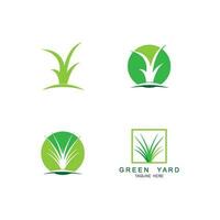 Grass logo vector