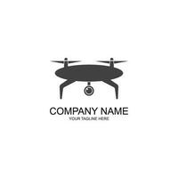 Drone Logo Template Design Vector