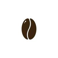 coffee beans template vector icon