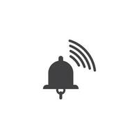 Bell icon illustration logo vector