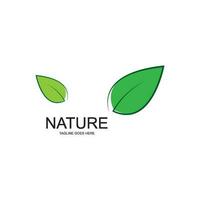 leaf ecology nature element vector