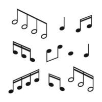 Music note Icon Vector