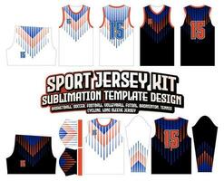 colorful Stripes simple Line Jersey Design Sportswear Background vector