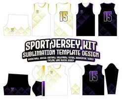 gradient Straight simple Line Jersey Design Sportswear Background vector