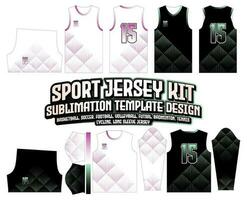 gradient geometric simple Line Jersey Design Sportswear Background vector