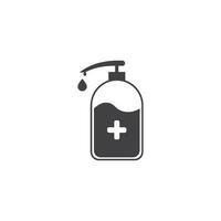 hand sanitizer logo vector