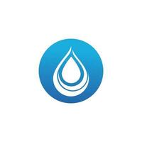 water drop Logo Template vector