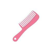 vector comb isolated on white background