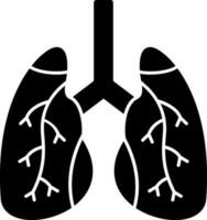 Lungs Vector Icon Design