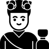 Dionysus Vector Icon Design