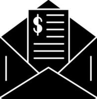 Paycheck Vector Icon Design