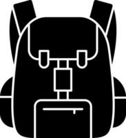 Backpack Vector Icon Design