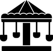 Merry go round Vector Icon Design