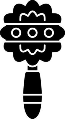Rattle Vector Icon Design