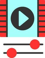 Video Vector Icon Design