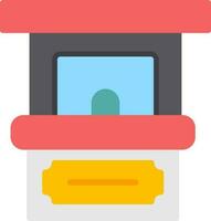 Ticket office Vector Icon Design