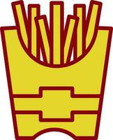 Frites Vector Icon Design