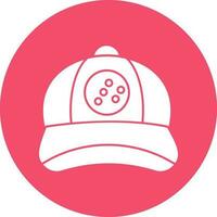 Baseball cap Vector Icon Design
