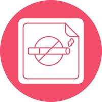 Nicotine patch Vector Icon Design