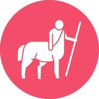 Centaur Vector Icon Design