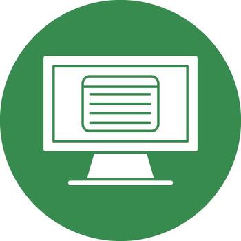 Program Vector Icon Design