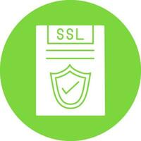 ssl vector icono diseño