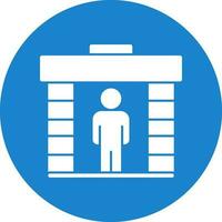 Metal detector Vector Icon Design